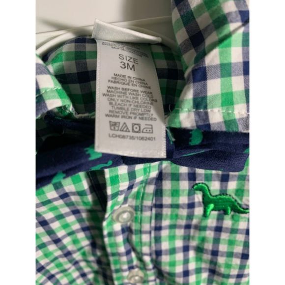 2 Piece Bundle Dress Shirt & Pants 0-3 Months - Picture 6 of 6